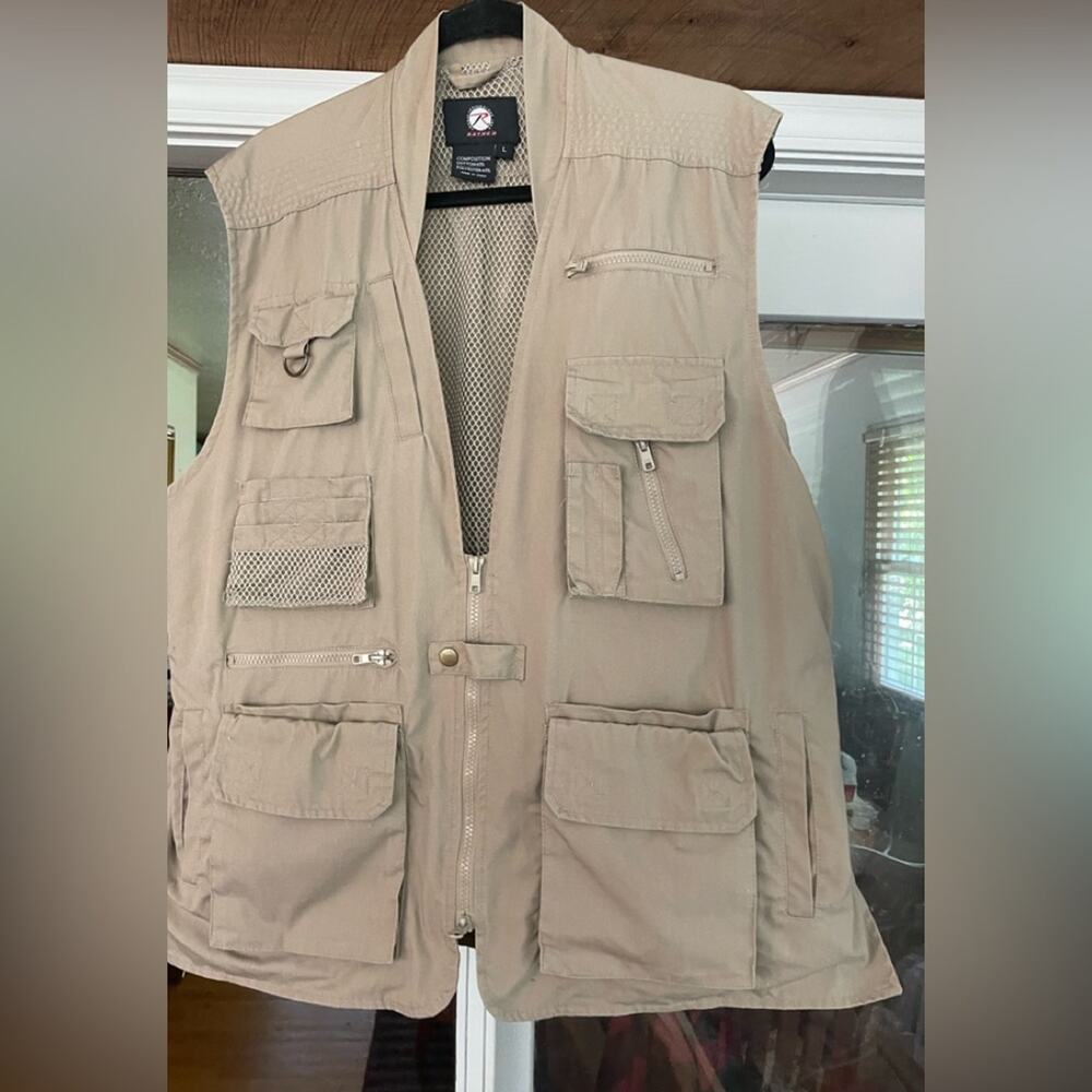 Rothco fishing utility vest.